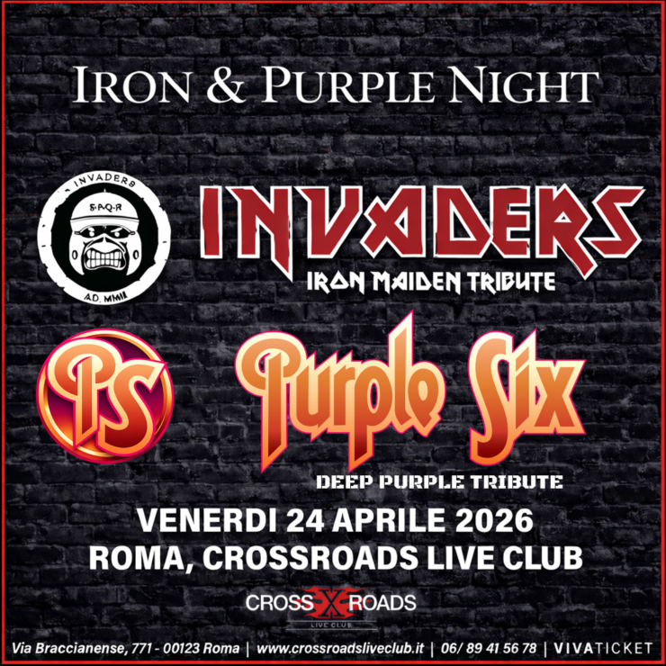 Iron Maiden + Deep Purple tribute live