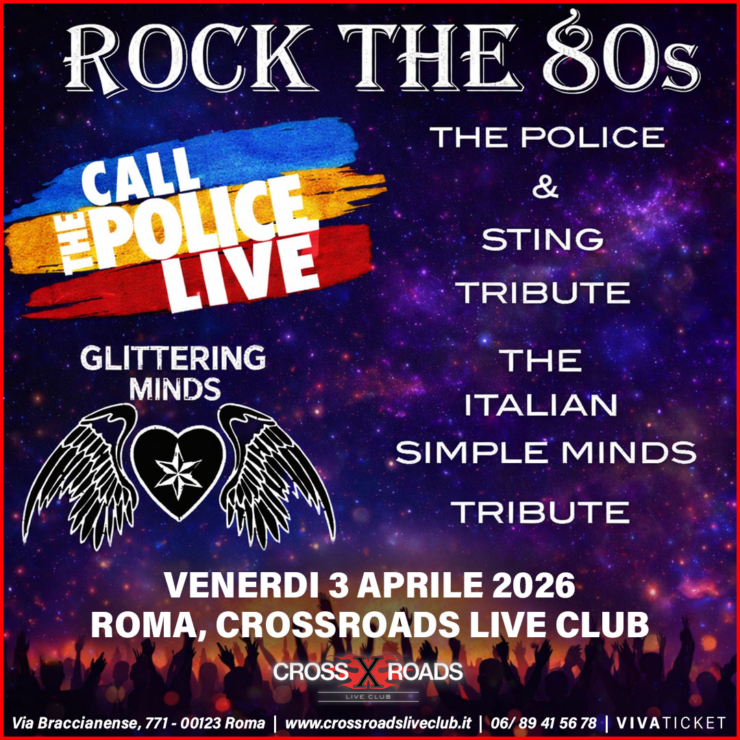 Rock the 80s: The Police & Simple Minds tribute