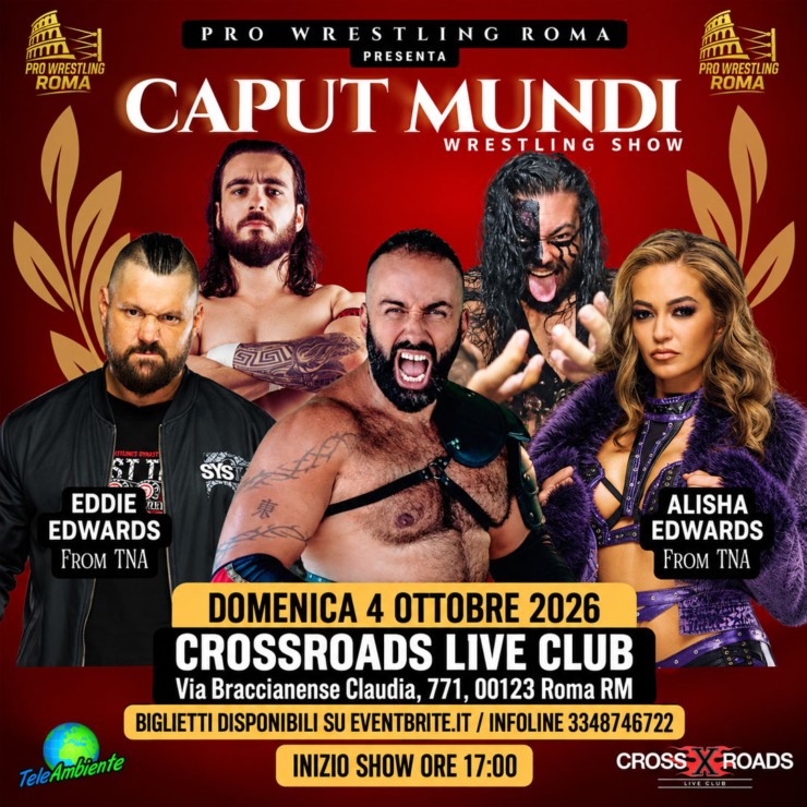 Wrestling dal Vivo – Roma Caput Mundi
